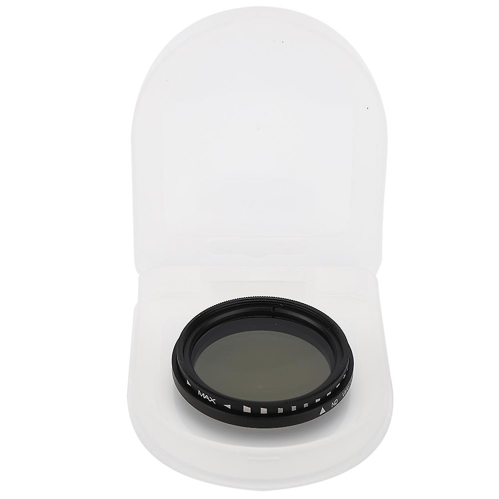 37mm ND Filter for Camera Lenses - Adjustable ND2 to ND400, Control Exposure & Light