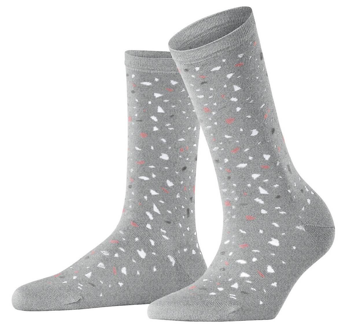 Esprit Terrazzo Socks - Light Grey