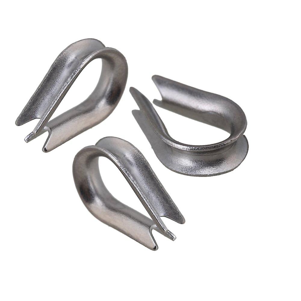20pcs 304 Stainless Steel Wire Rope Cable Thimble M2 for 2mm Wire