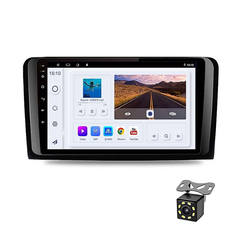 CarPlay Android Auto Radio for Mercedes Benz GL ML W164 ML350 ML500 X164 GL35 GL45 2005 - 2012