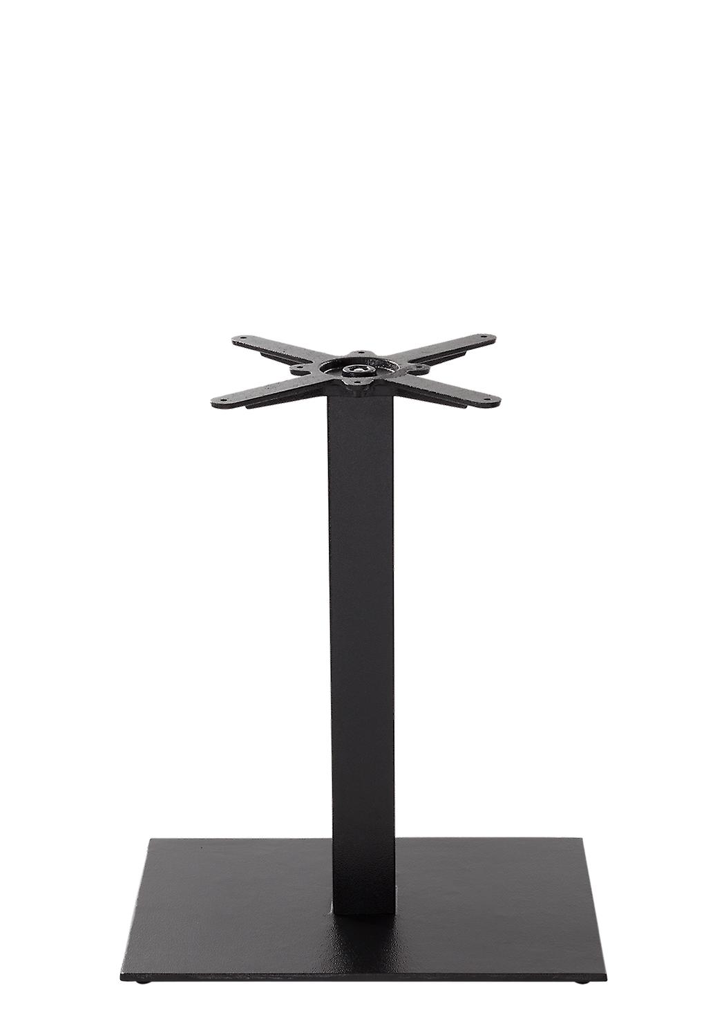 Black Cast Iron Rectangular Table Base - Single - Height - 730 mm