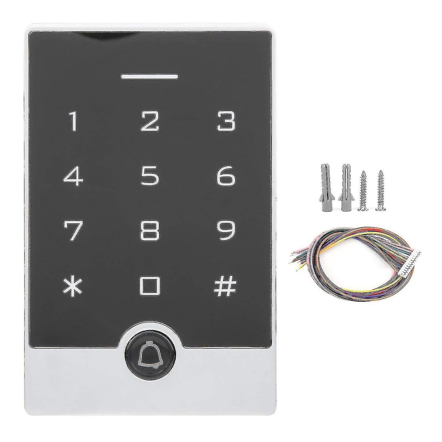 13.56mhz Rfid access code swipe card Wiegand26 luminous keypad security access control system