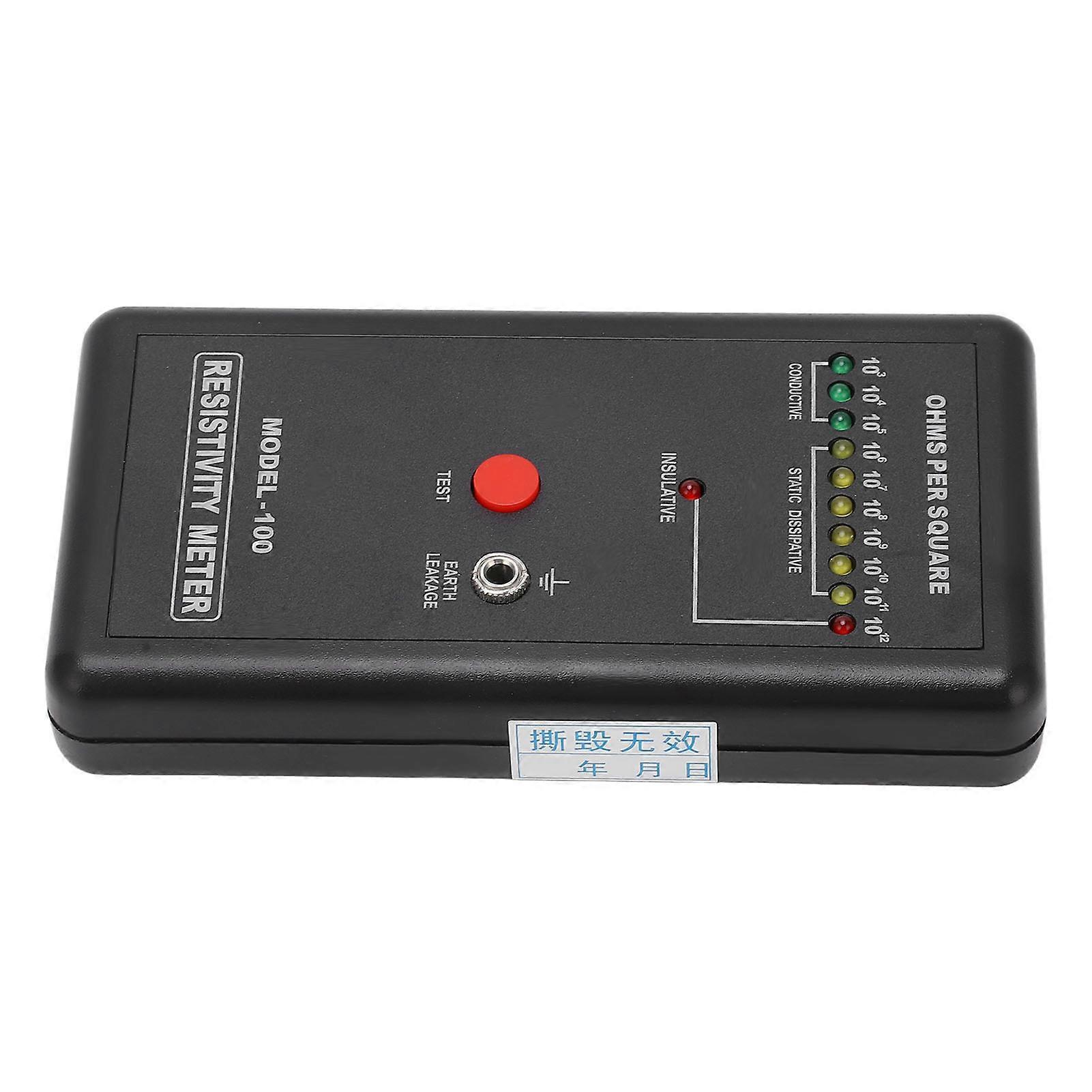 Surface Resistance Tester Precise Static Electricity Tester Surface Resistance Measuring Instrument 