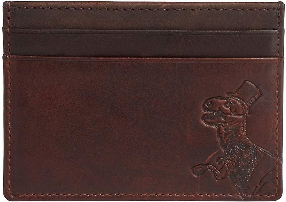 Simon Carter T-Rex Credit Card Holder - Tan