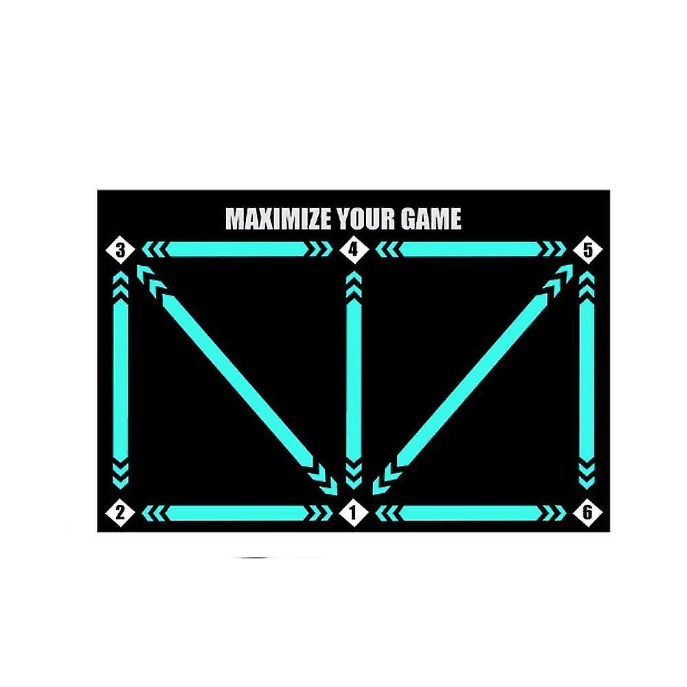 מזרן אימון כדורגל - עמיד, מונע החלקה, מתקפל - ילדים ומבוגרים מזרן אימון דריבל - מקורה 