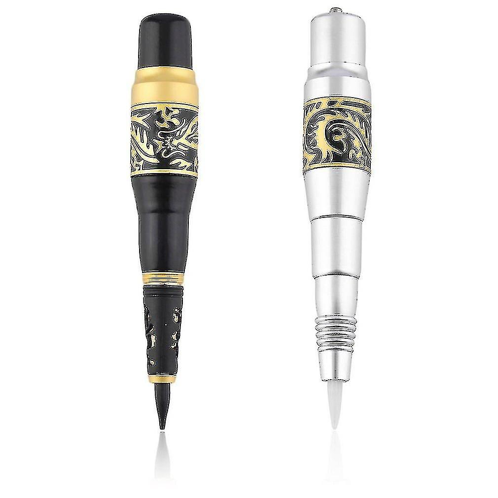 Maquillage permanent tatouage sourcils stylo machine 50 aiguilles pointes bloc d’alimentation ensemble d’alimentation