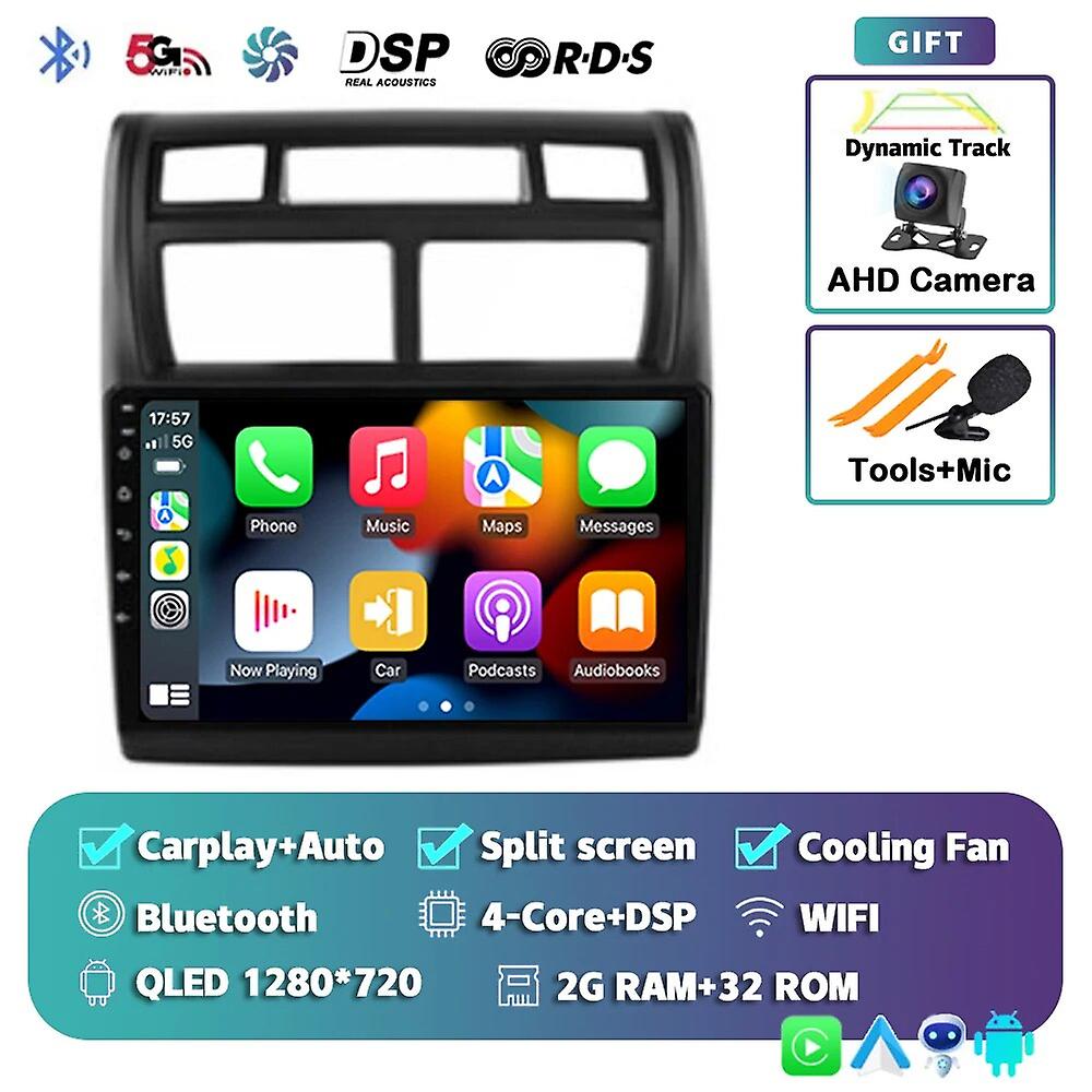 Android 13 4g+wifi Car Radio Multimedia Video Player For Kia Sportage 2 2004 2005 - 2010 Navigation Gps Carplay Head Unit 2 Din