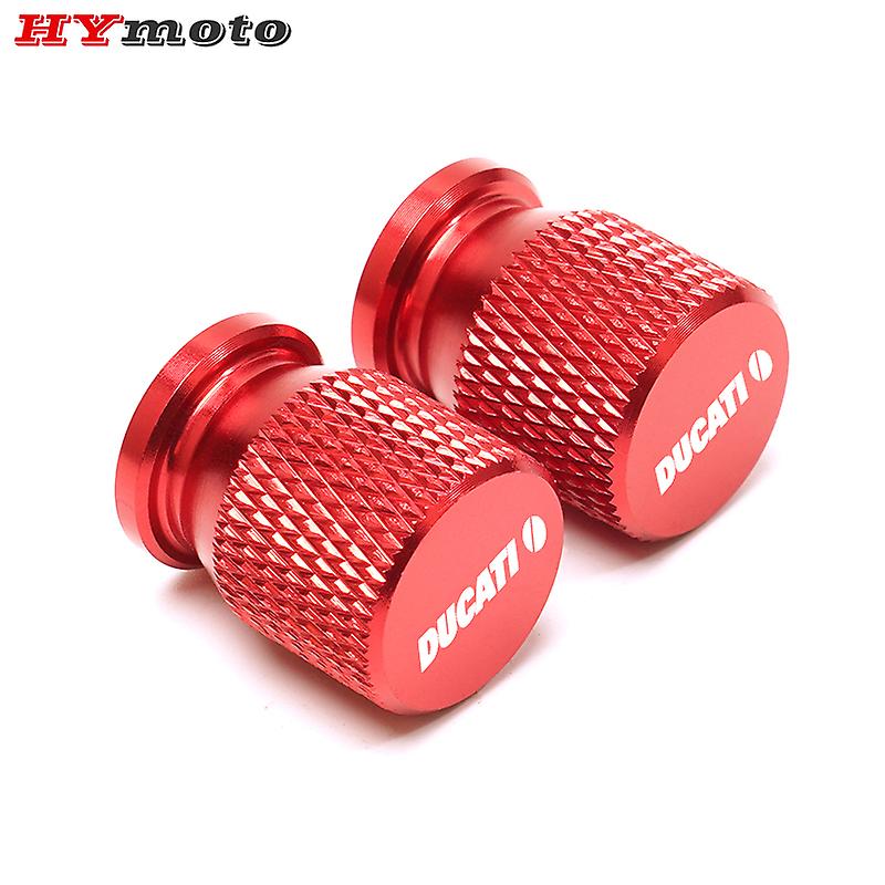 Cnc Aluminum Tyre Valve Air Port Cover Caps Motorcycle Accessories For Ducati Multistrada 950 1100 1260 1200 S Sport Grand Tour