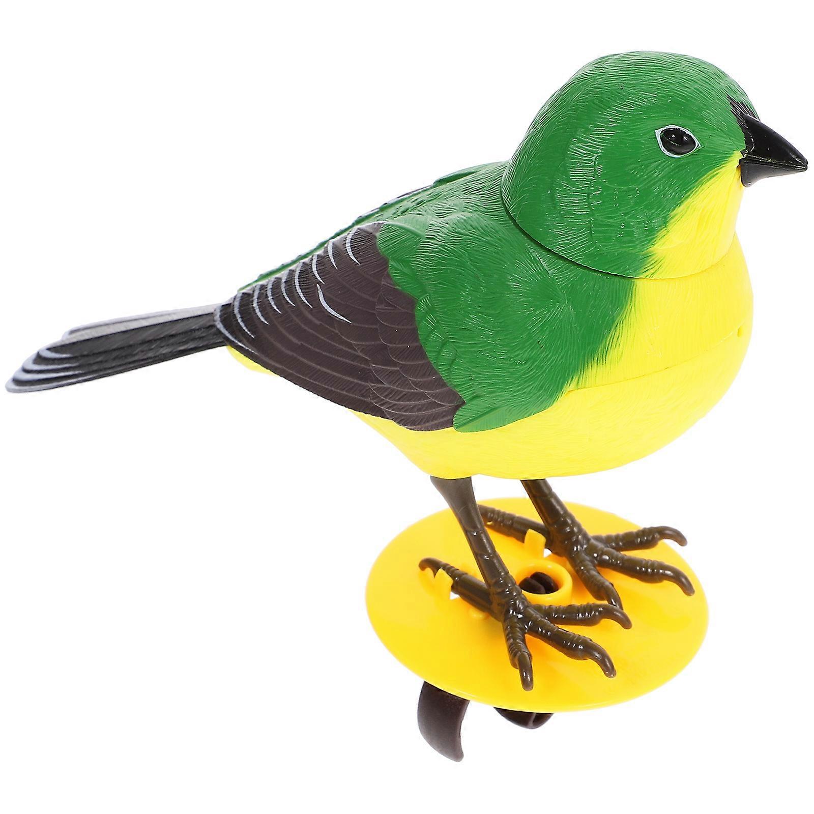 Funny Bird Toy Interesting Stimulation Electric Birds Toy Artificial Bird Singing Plaything