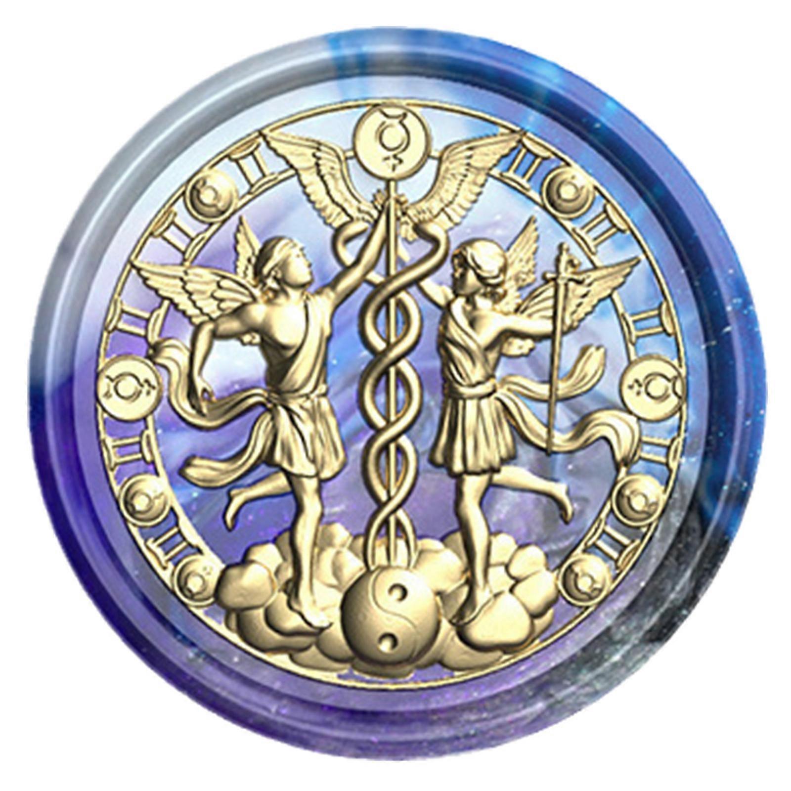  Exquisite Wax Stamp Replacement for Head Constellation Theme Design for Scrapboo