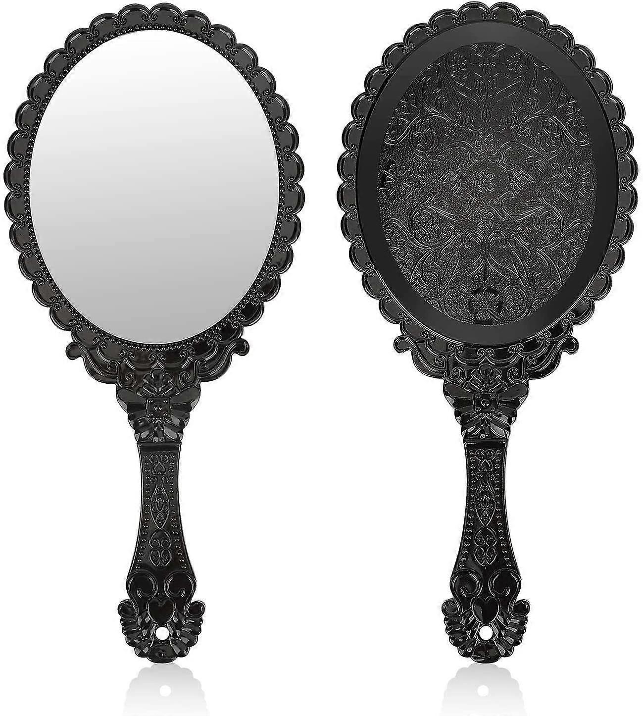 Vintage Hand Mirror, Small Handheld Decorative Mirror