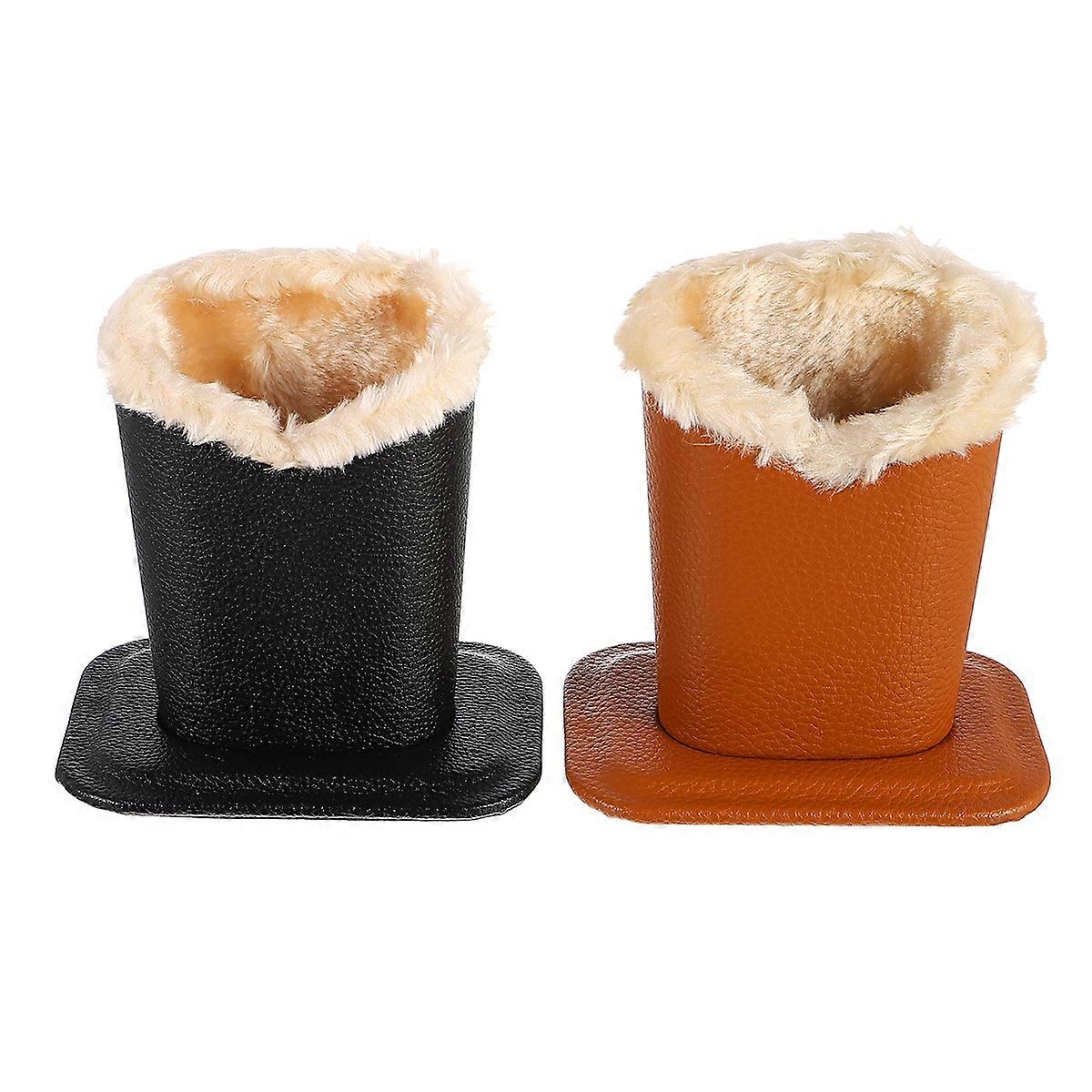 Lot de 2 présentoirs à lunettes à rayures Lychee (jaune et noir)