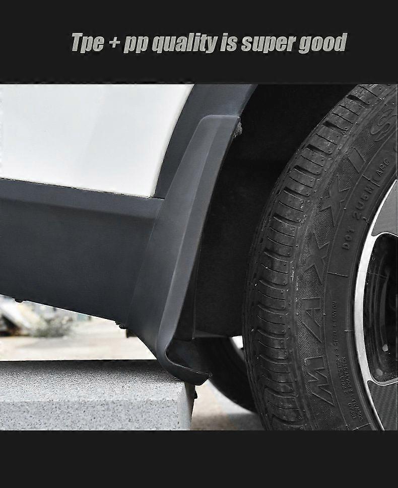 4-Piece Mud Flap Set For Infiniti QX60 2022-2024 - Front & Rear Splash Guards