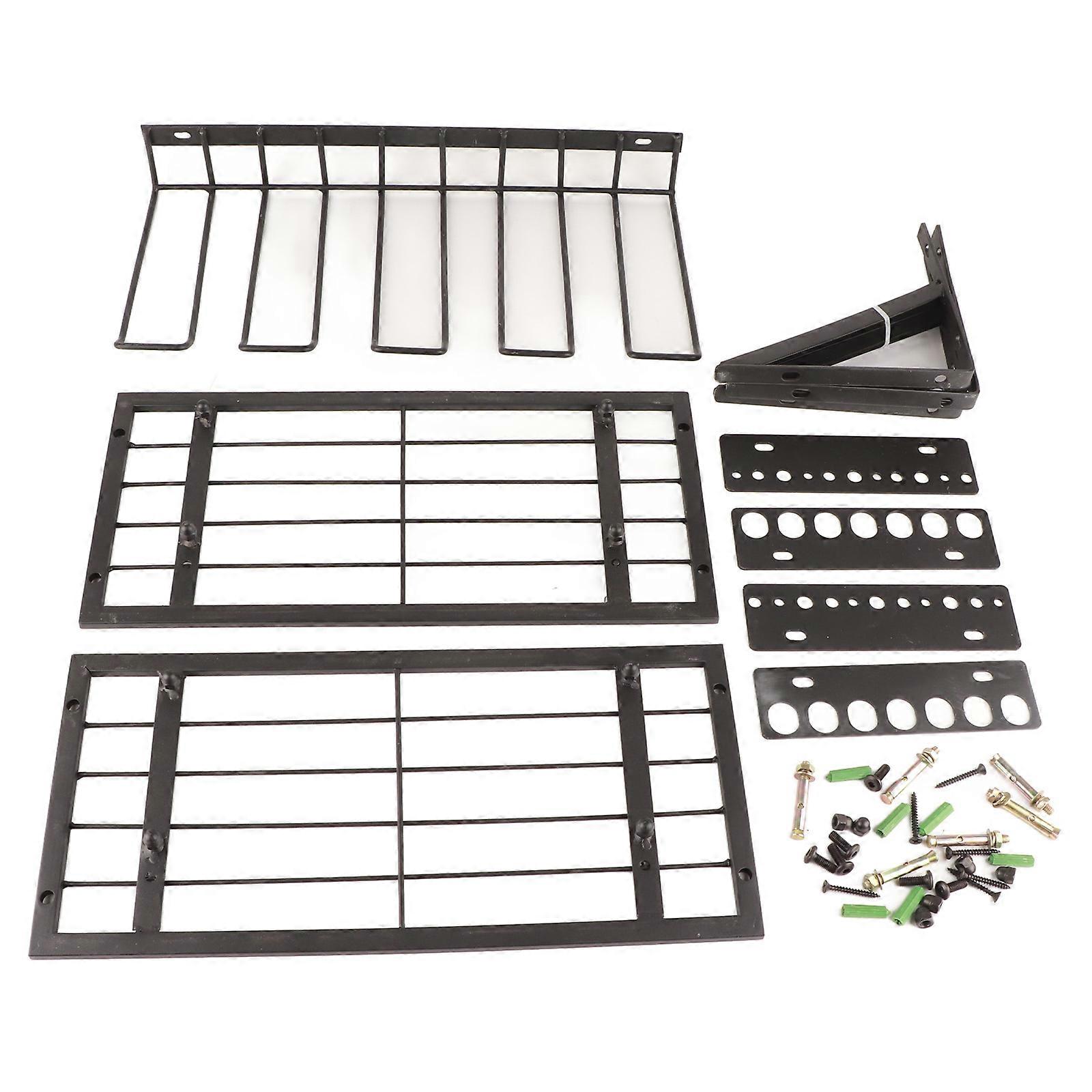 Iron Three Tier Power Tool Storage Rack Drill Holder Power Tool Organizer