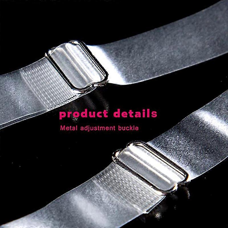 Stainless Steel Hook Buckle , Transparent Removable Shoulder Strap