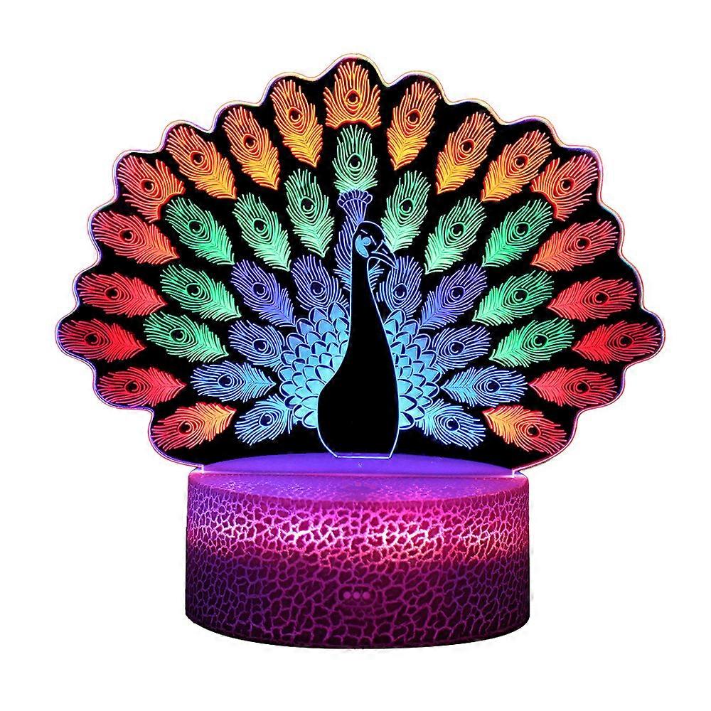 Cool 3D nightlight creative gift light Bedside light led lamp