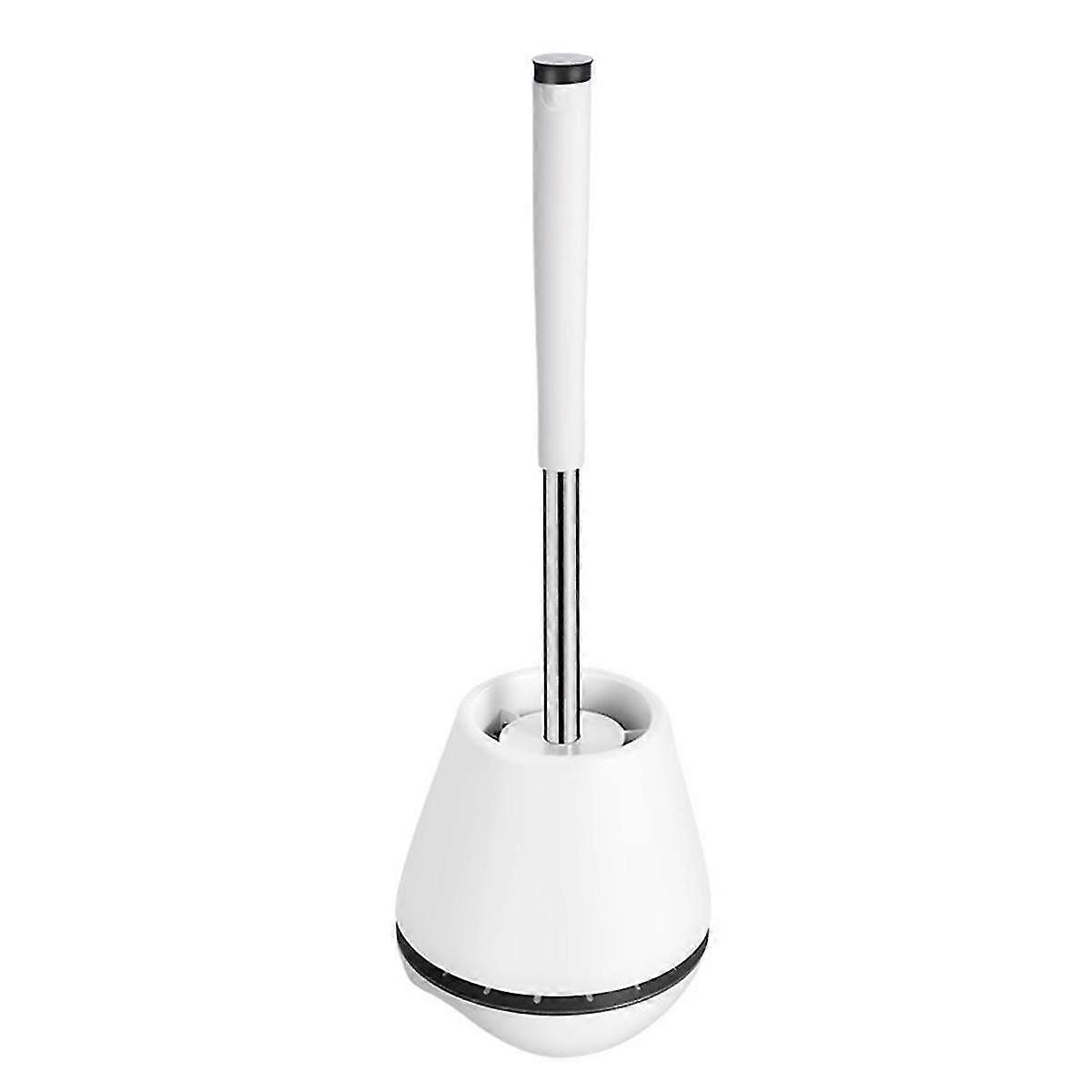 Toilet Brush And Bracket, With Long Handle, Drip-proof, Easy Assembly And Deep Cleaning