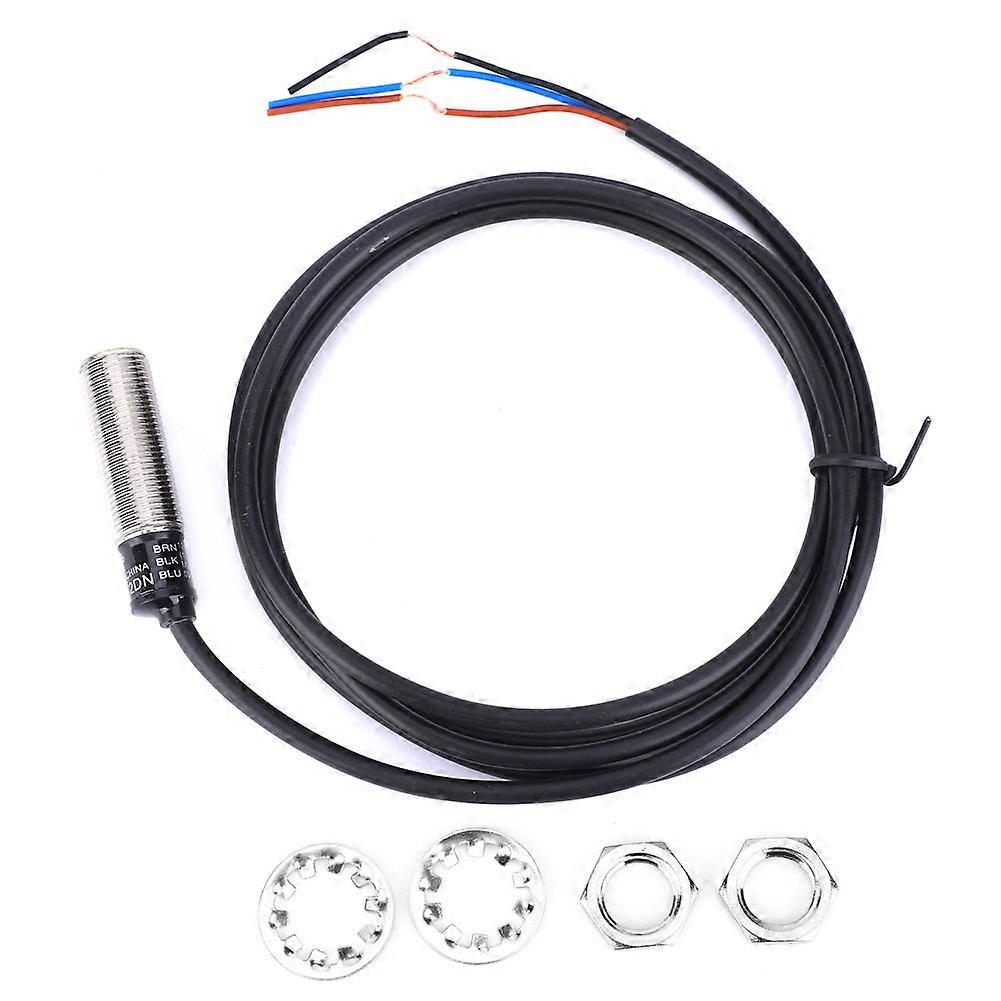 BERM PR12-2DN Proximity Switch Inductive 3 Wire NO NPN Sensor Switch 10~30VDC 2mm Sensing Distance