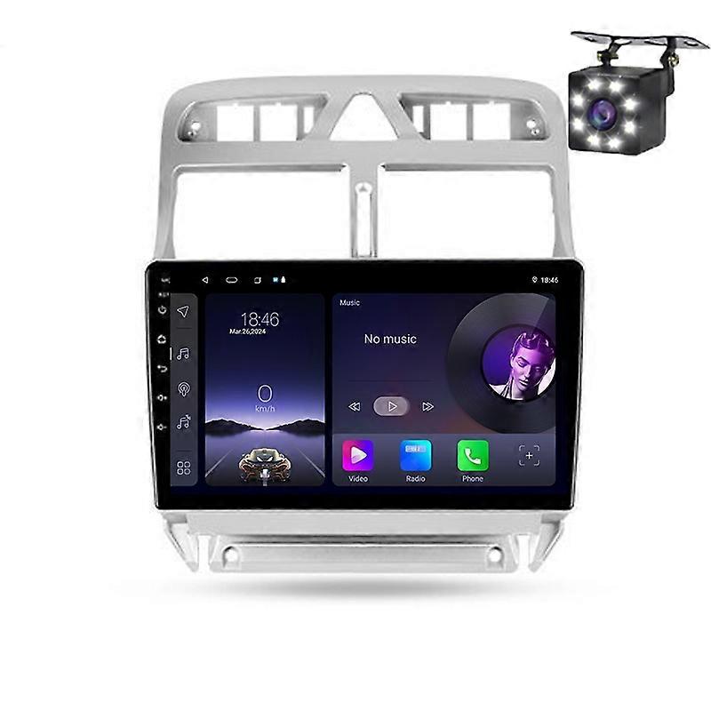 2Din Android Car Radio Multimedia Player For Peugeot 307 1 2001 - 2008 Carplay Stereo GPS