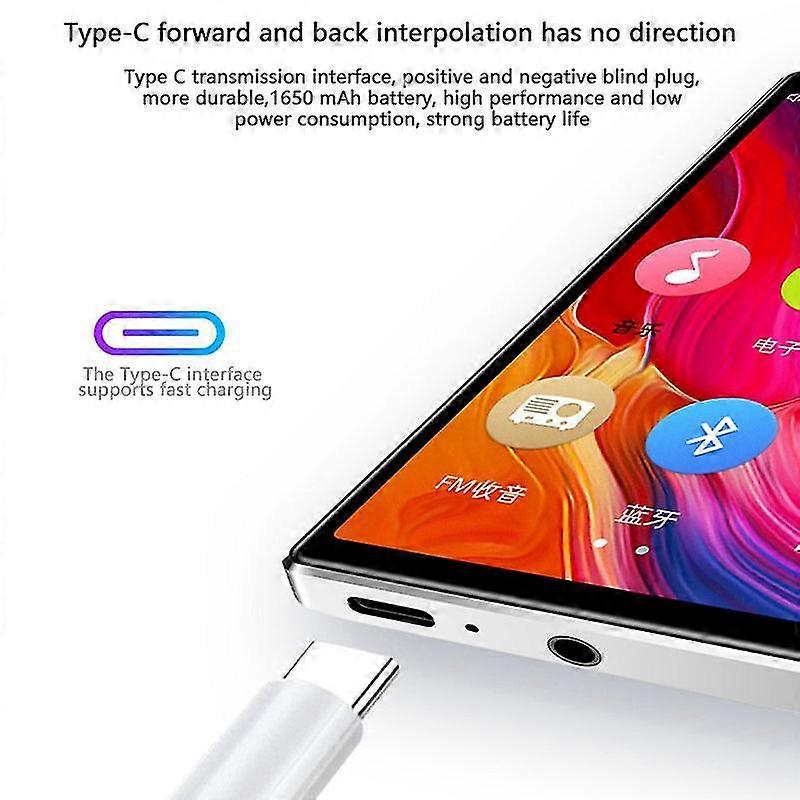 4 Inch full screen hd mp4 player wifi android 6.0 mp3/4 1+8gb bluetooth ...