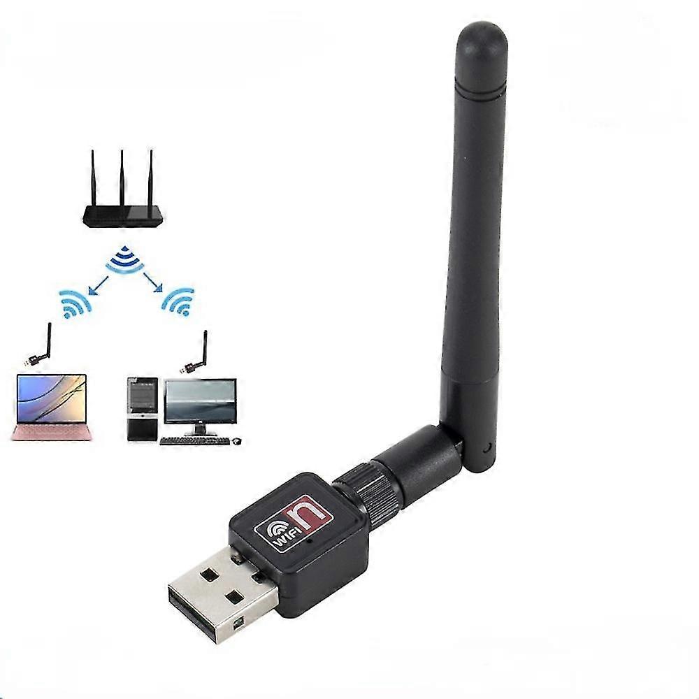 Network Card Mini Usb Wifi Adapter 150 Mbps 2dbi Wifi Adapter