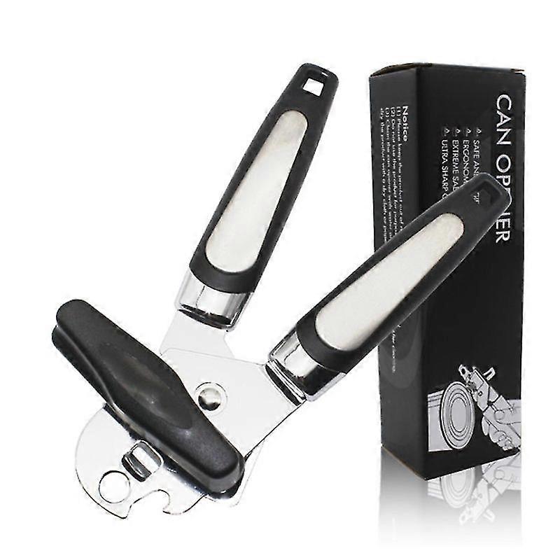 Mimigo Classic Multifunction Can Opener / Bottle Opener, 8.34-inch, Black