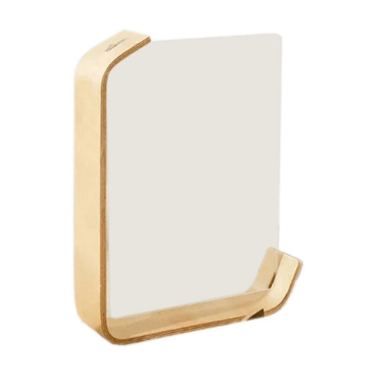6 Inch DIY Acrylic Wooden Photo Frame Herbarium Display Picture Frame with Sided Frame for Tabletop Display Home Decor,A