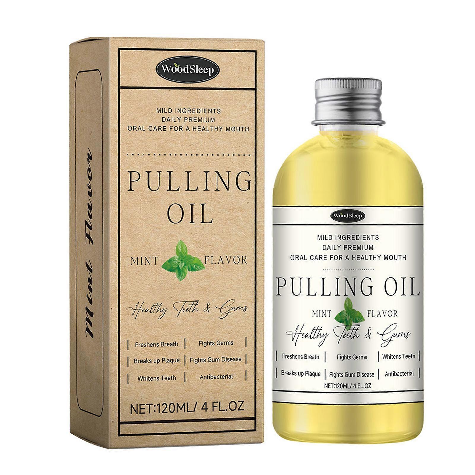 Huile de noix de coco pure-biologique Extraction Bain de bouche naturel de blanchiment des dents Pour rafraîchir l’haleine Soins bucco-dentaires