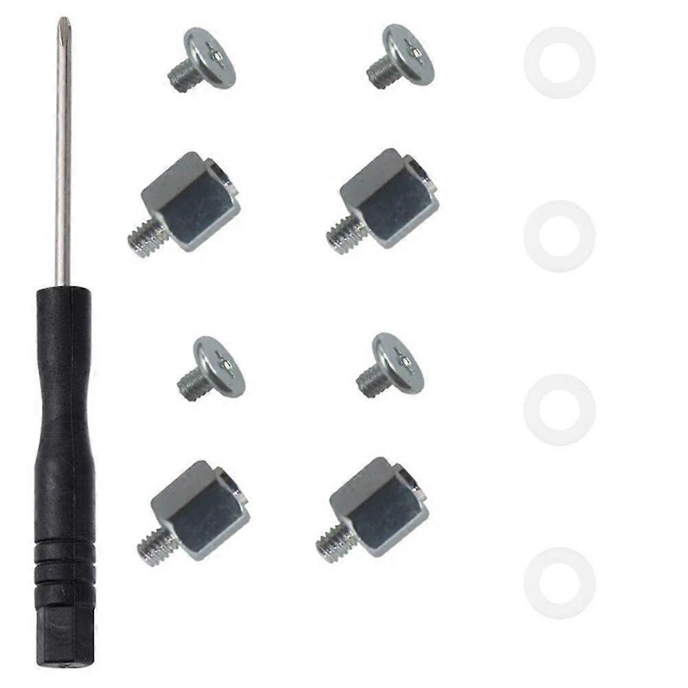 1Set M2 SSD Screw Kit NGFF NVME SSD Standoff Mounting M2 NGFF/NVMe Screw Set Stand Off Screw Hex Nut for A- M2 SSD