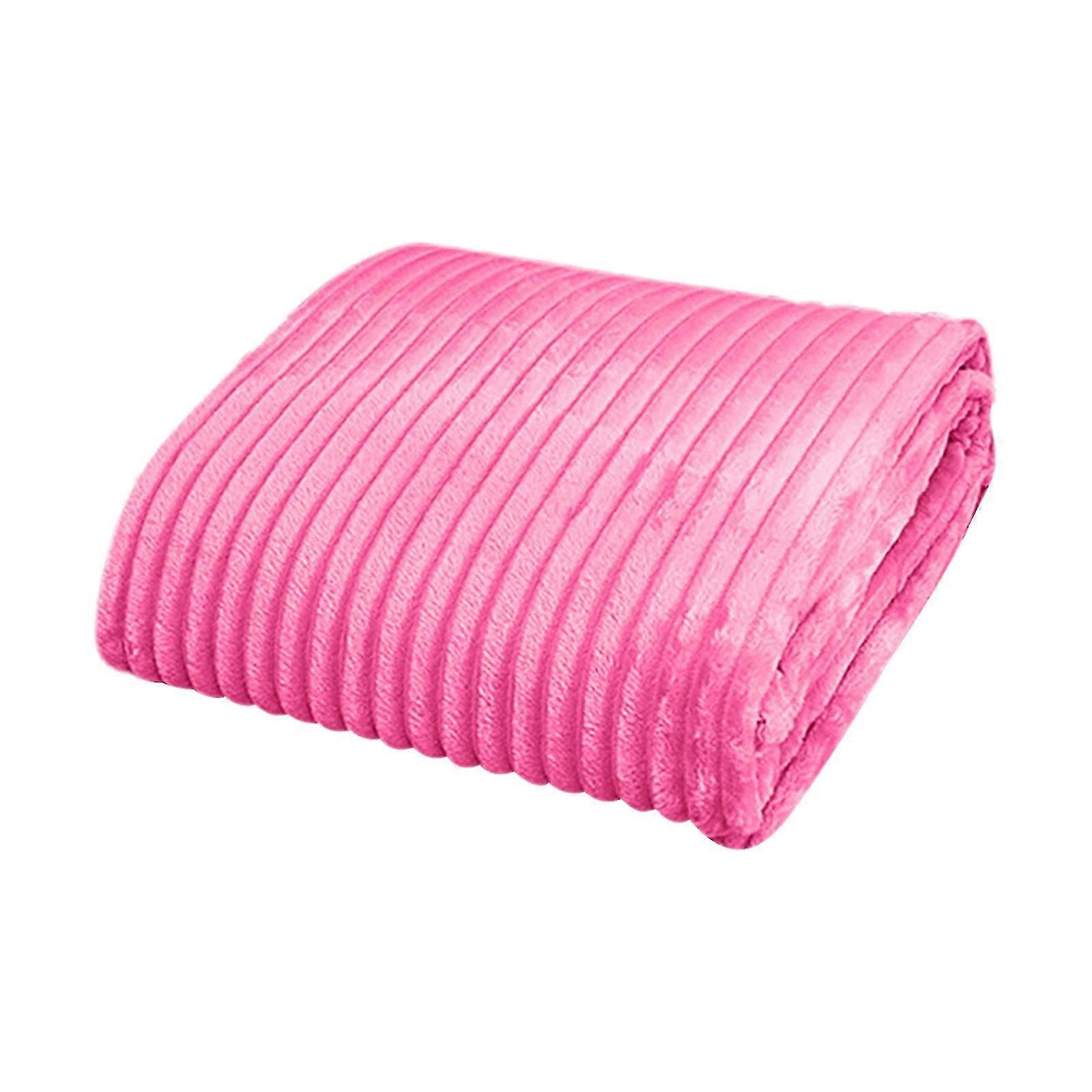 Clearance Solid Color Cloud Mink Fleece Drawn Blanket Flannel Blanket