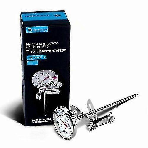 Kaffemjölkskum Latte Cappuccino Termometer Prob Rostfritt Stål