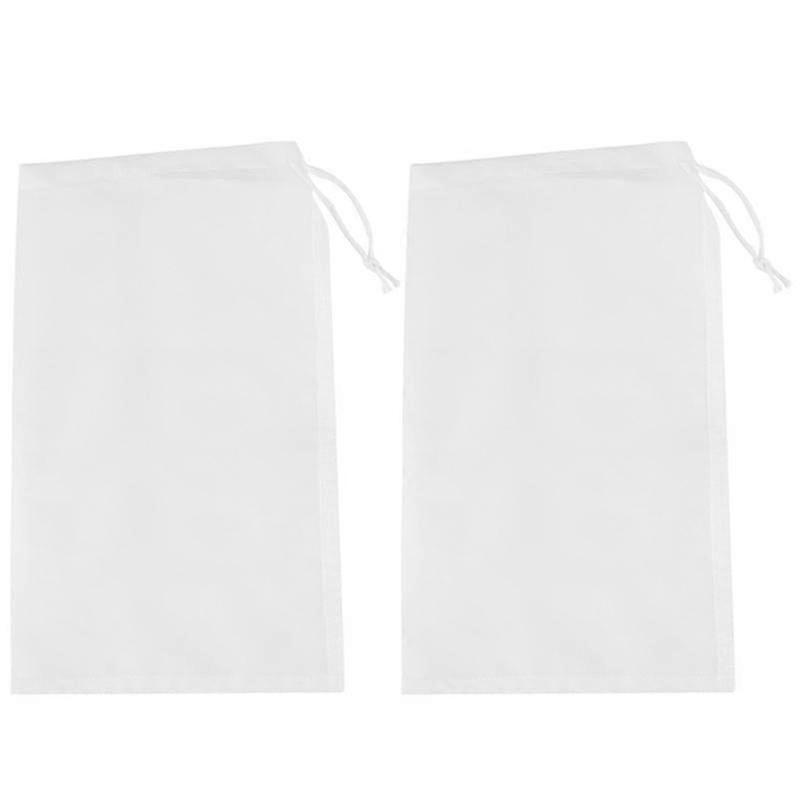 50pcs 10cm Fine Mesh Nylon Filter Bag Reusable Soy Milk Almond Gauze Bags