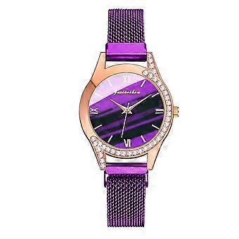 Women Fashion Watch Clock Stainless Steel Casual Dress Wrist Crystal Jewelry
