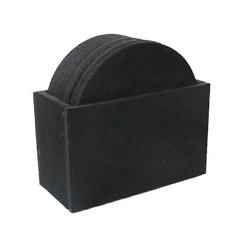 8Pcs Felt Round Square Hexagon Shape Heat Insulated Cup Mat Coaster Table Decor