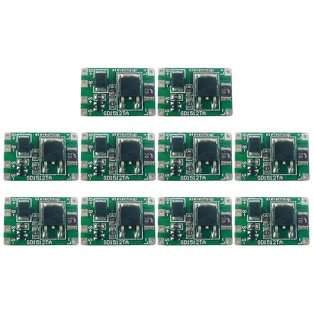 10PCS SD1512TA Solar Controller Charging Street Light Switch Circuit Board Lithium Battery Charg Board 1A