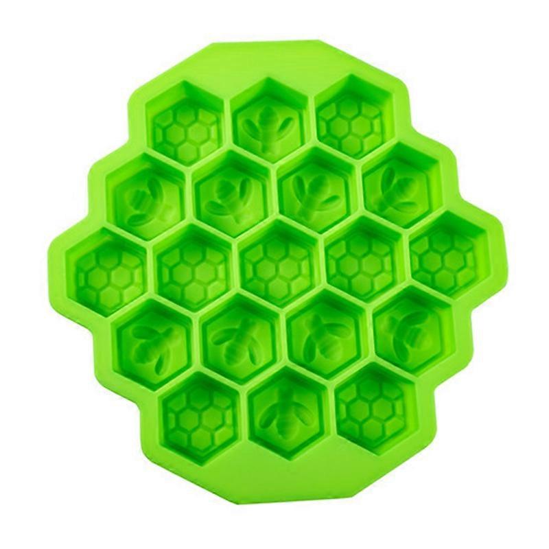 Ice Making Mold Easy to Demold Non-stick Silicone Honeycomb Ice Cube Tray Cake Mold Kitchen Tool KAESI