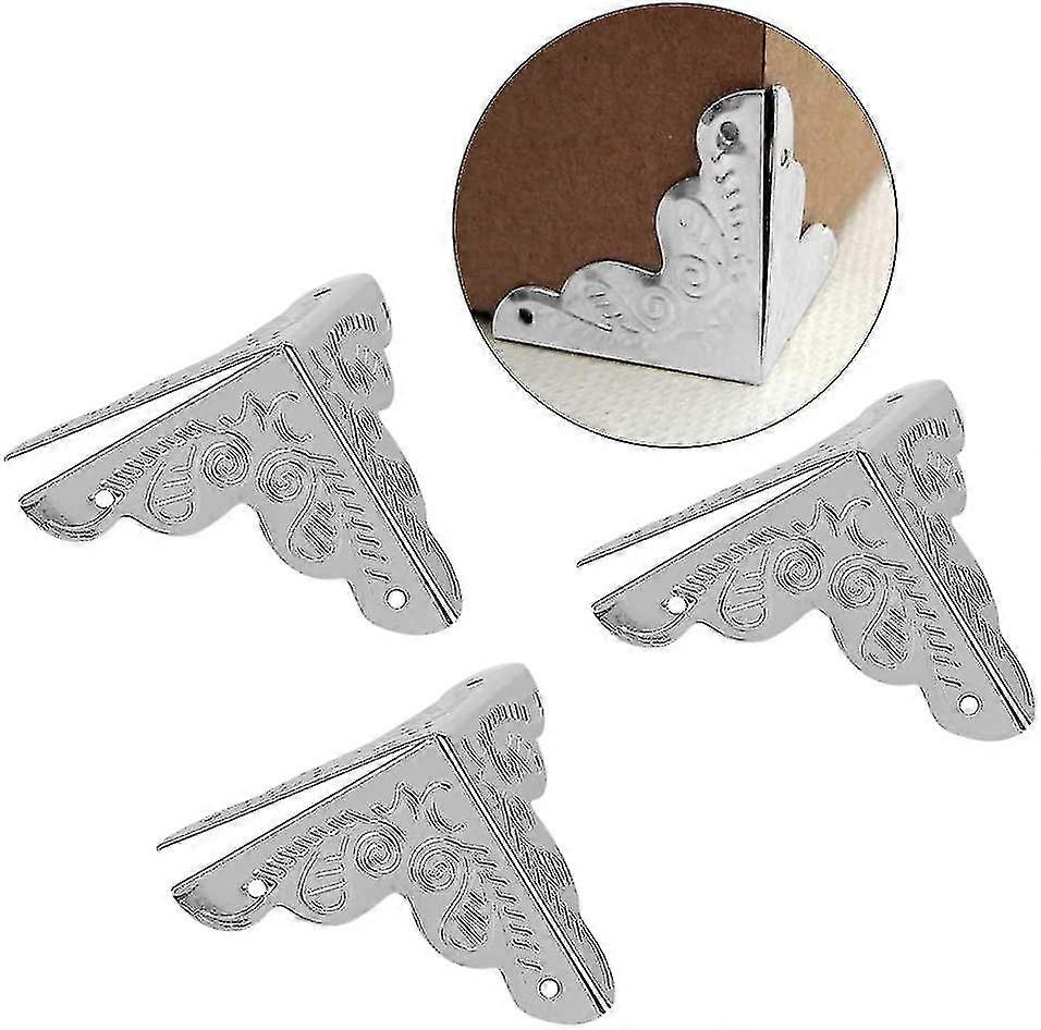 Angle Iron Edge Protective Cover(12 Pcs, Silver)