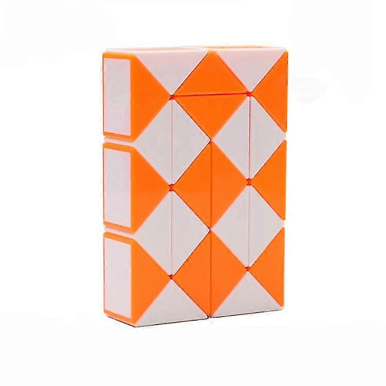 Magic Snake Cube 24 Parts 3d Puzzle Toy Snake Puzzles Magic Ruler Twist Puzzle Toy