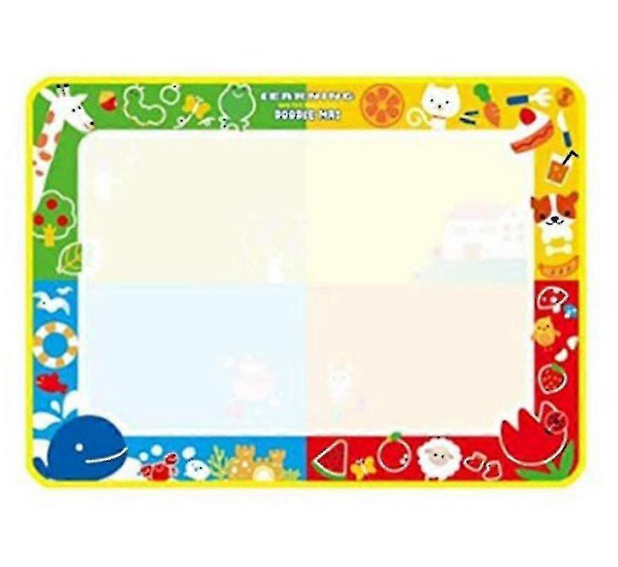 Vesidoodle piirustusmatto 100 x 70 cm piirustusmatto pyörätiivisteellä