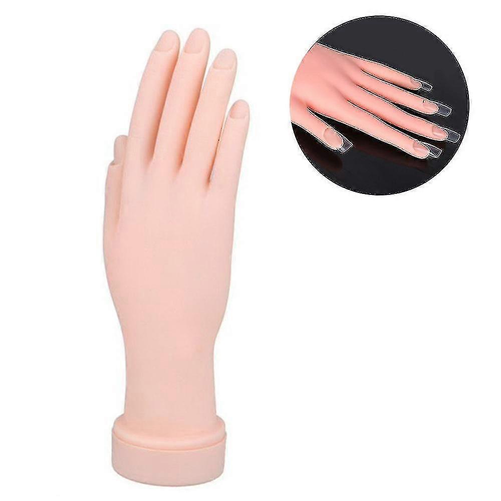 Practice Hand For Acrylic Nails, Nails Practice Fake Hand,right Hand