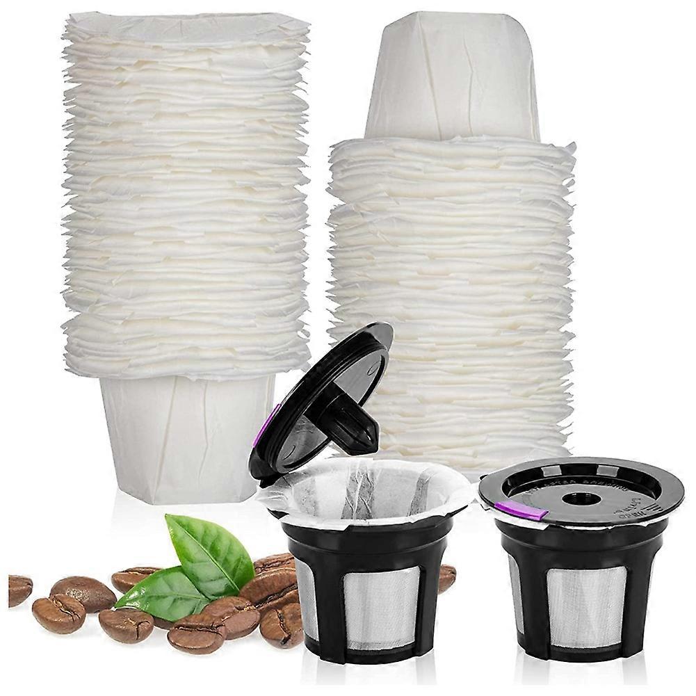 K Cups for with 100 Counts Paper K Cup Filters- Universal Compatible with Reusable Coffee Pods