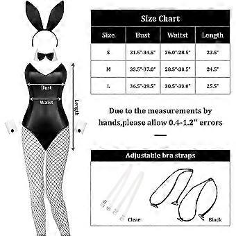 Kit De Déguisement De Lapin Serre, Ensemble Déguisement De Lapin Se Ensemble Deguisement De Lapin Serre Tete Doreille De Lapin Cravate Queue En Peluche Manch Amz