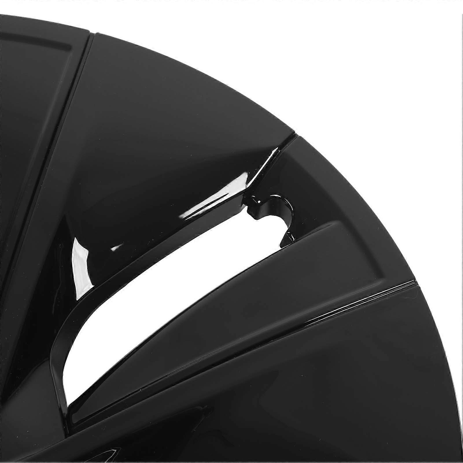 4pcs Wheel Hub Cap Model S Style 19 Inches Wheel Rim Protector Replacement for Tesla Model Y 2020 to 2023 Dual Color (matte Black/Bright Black)