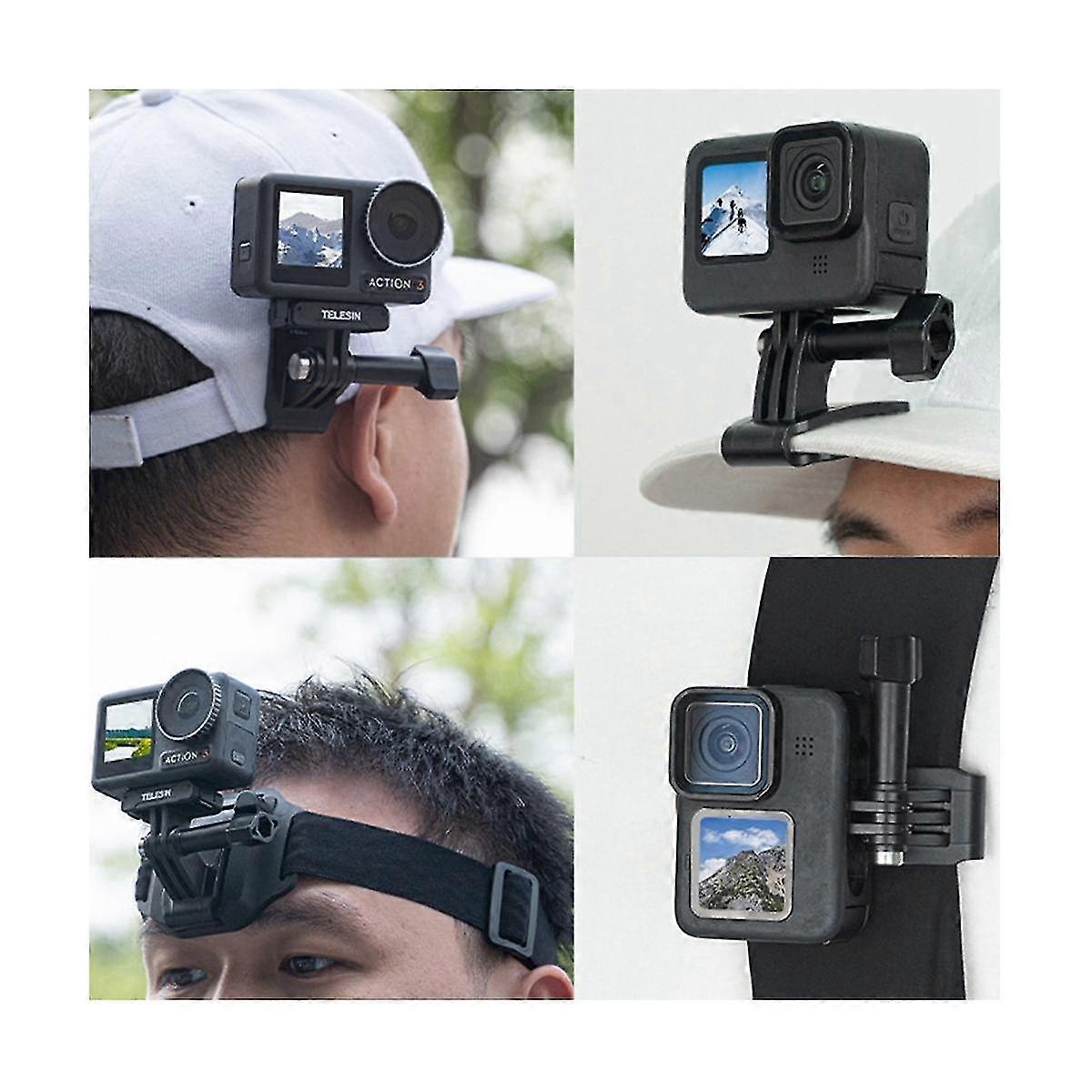 Action Camera Accessories Adjustable Head Strap Mount for 11 10 Headband Head Strap
