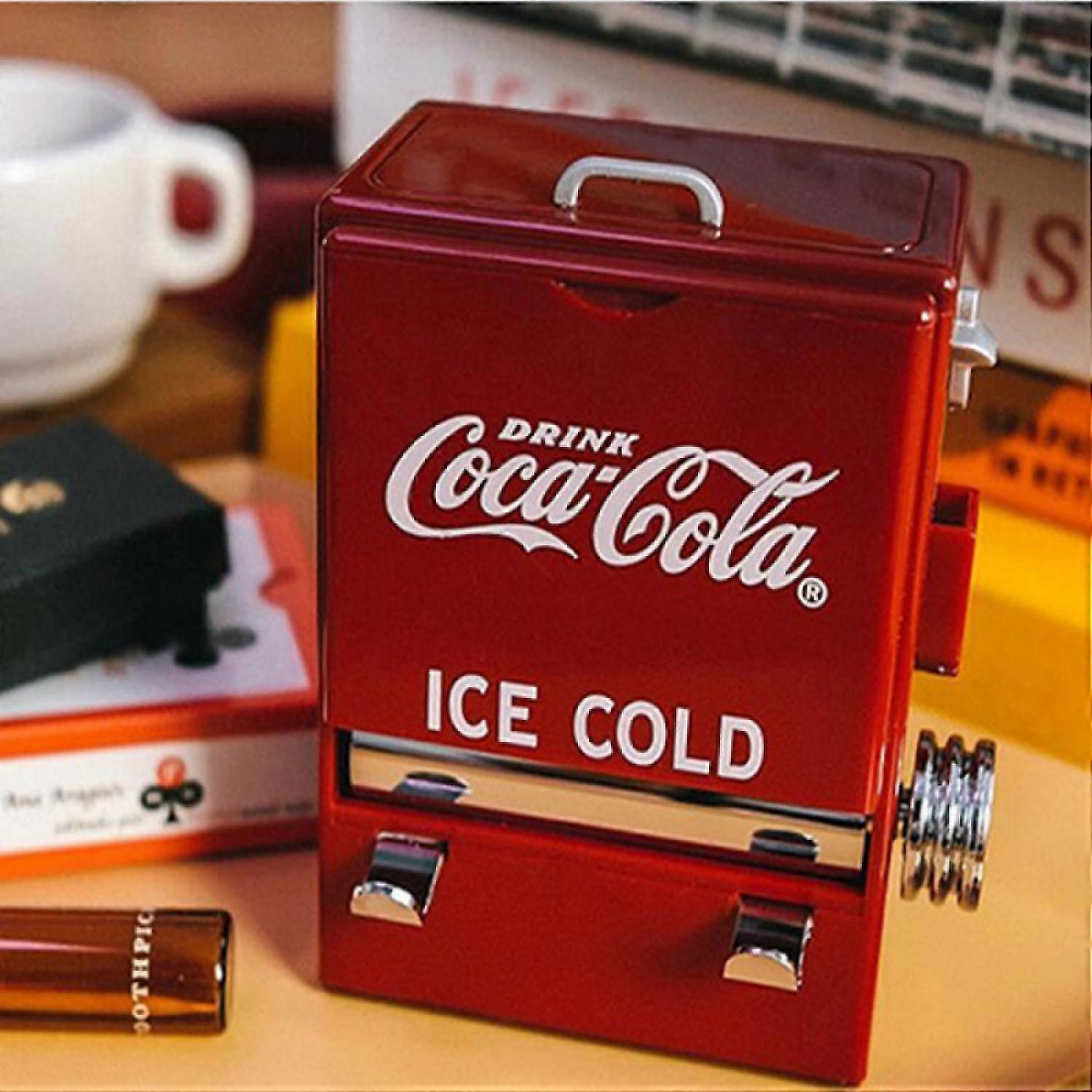 Coca-cola Vending Machine Toothpick Dispenser Small Chumian