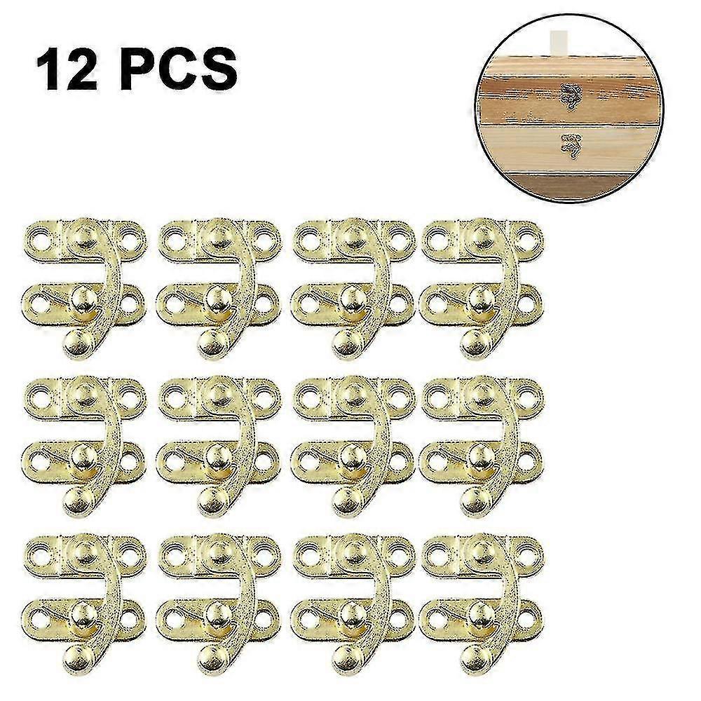 12 stk smykker Box Rative Latch smykker Box Hasp Latch