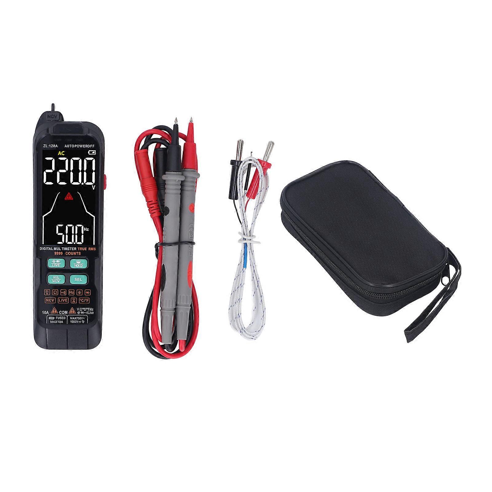 Digital Multimeter 01000V Accurate Measures Resistance Continuity Capacitance Diode Voltmeter Multi Tester