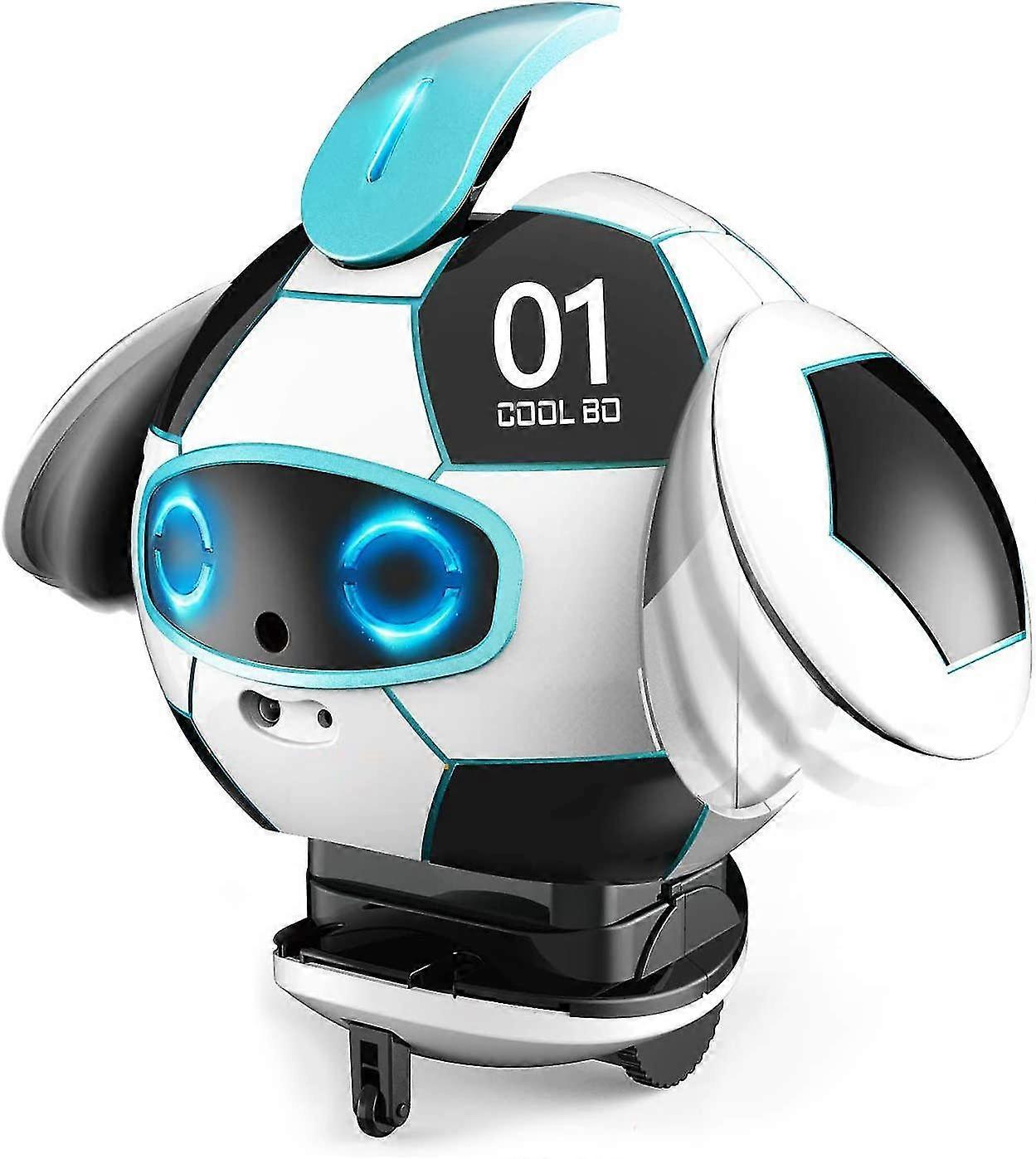 OK Robot intelligent, robot interactif avec robot de football parlant Enregistrement, chant, danse et déformation interactive, perception tactile et l