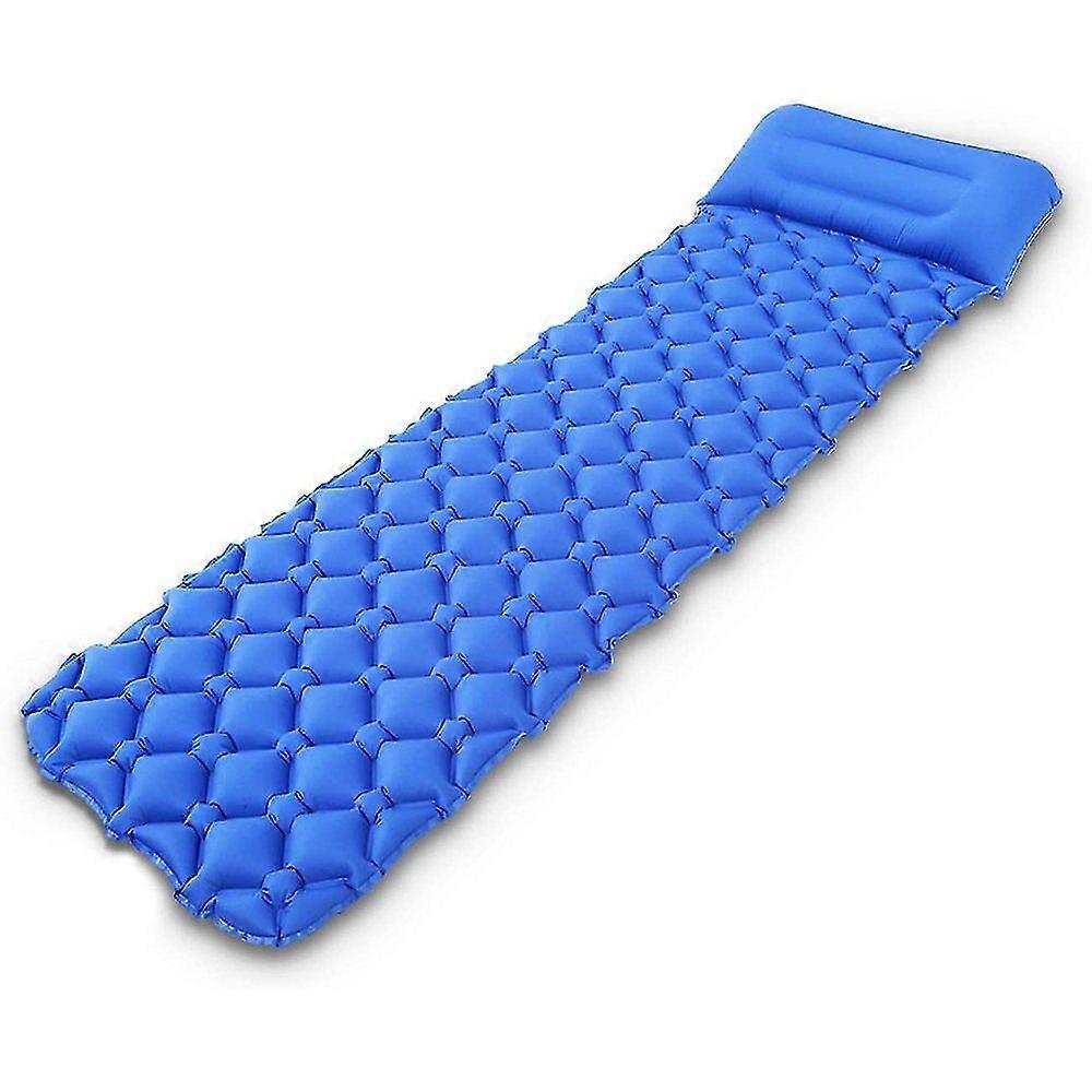 Inflatable Sleeping Pad, Inflatable Camping Air Mattress, Beach Sleeping Mat, Camping, Foldable And Compact, Portable And Foldable Lying Mat