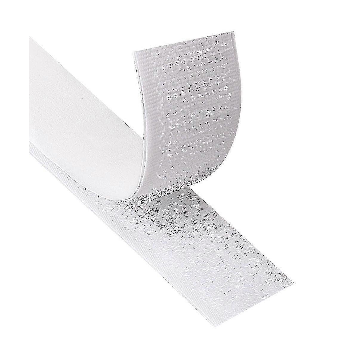 Adesivo dupla face extra forte de 8 metros com fecho de fivela, almofada autoadesiva de 20 mm de largura